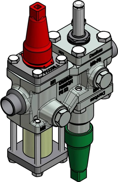 Danfoss ICF 15-4-18 Flexline valve station, 20 mm, ANSI B 16.11