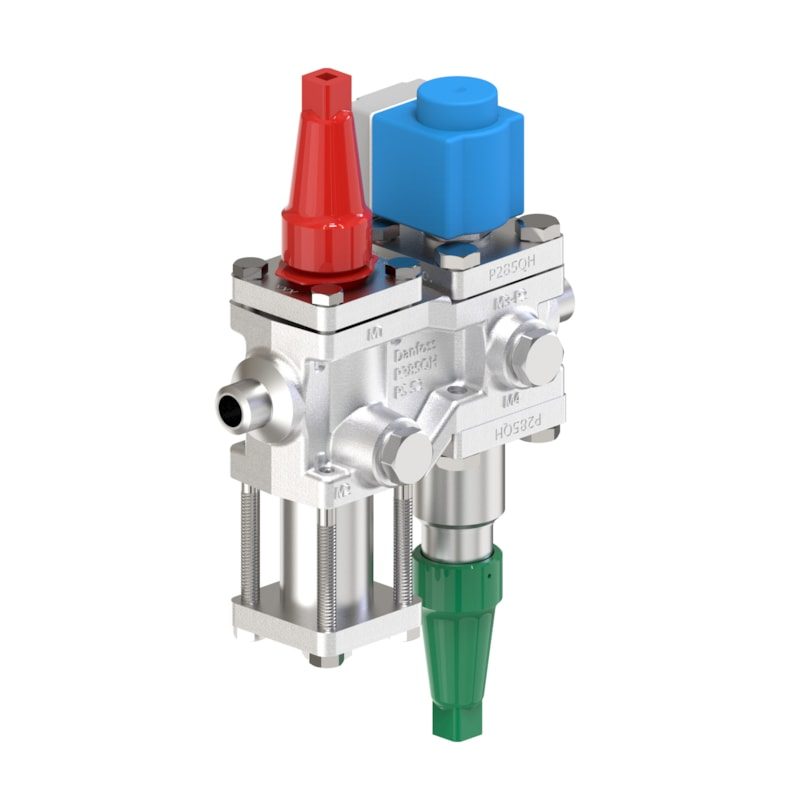 Danfoss ICF 15-4-13B Flexline valve station, 15 mm, ASME B 36.10M Schedule 80 (code 027L4655)