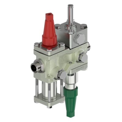 Danfoss ICF 15-4-13C Flexline valve station, 20 mm, ASME B 36.10M Schedule 80