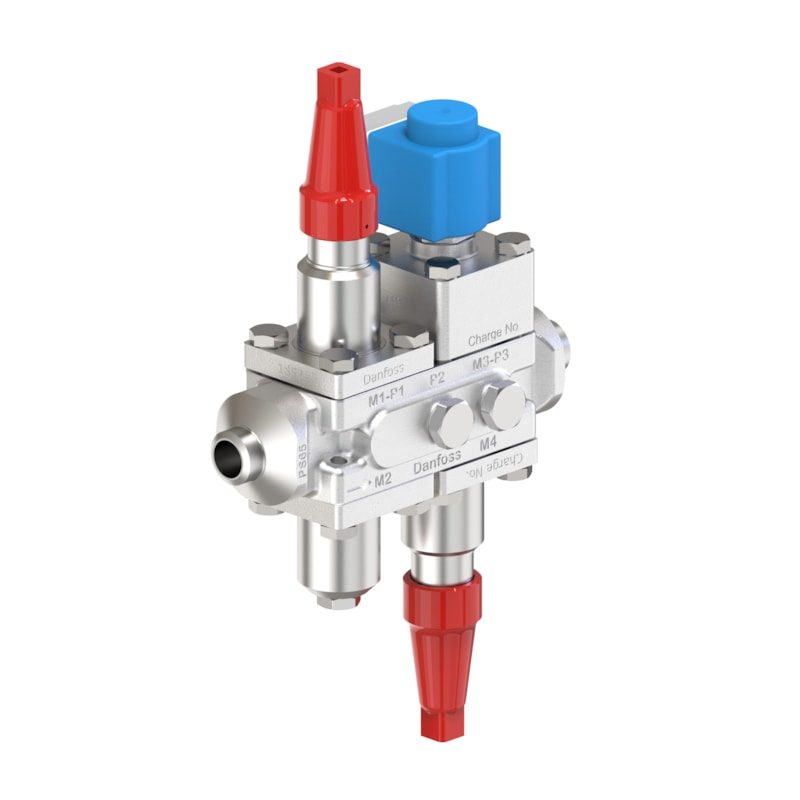 Danfoss ICF 20-4-12C Flexline valve station, 20 mm, ASME B 36.10M Schedule 80 (code 027L4672)