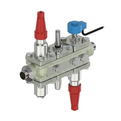 Danfoss ICF 20-6-17LF NeoCharge Flexline valve station, 20 mm, ASME B 36.10M Schedule 80