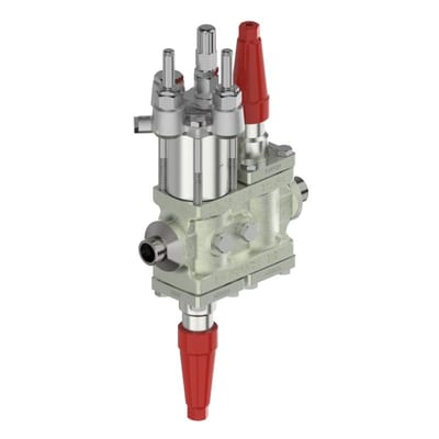 Danfoss ICF 25-4-90 Flexline valve station, 32 mm, EN 10220 (code 027L4696)