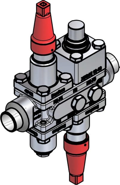 Danfoss ICF SS 20-4-14MB Flexline valve station, 25 mm, EN 10220