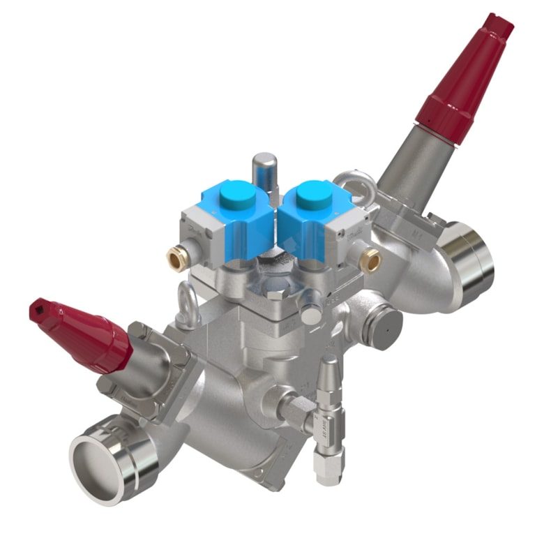 Danfoss ICF 50-4-47H32 Flexline valve station, 40 mm, ASME B 16.11 (code 027L5070)