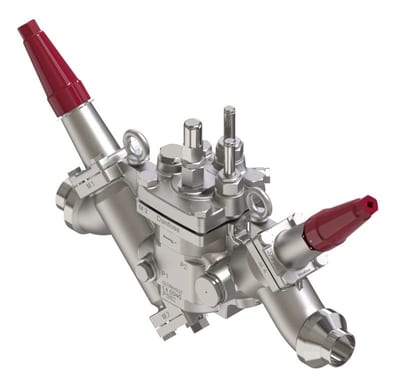 Danfoss ICF 50-4-47H32 Flexline valve station, 40 mm, EN 10220 (code 027L5080)