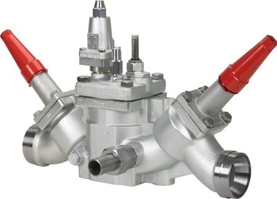 Danfoss ICF 65-3-42S40 Flexline valve station, 80 mm, ASME B 36.10M Schedule 80