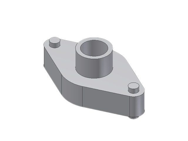 Danfoss weld flange set, DN20 (3/4 in), butt weld, EN 10220, steel, 2-Flange set (027N1220)