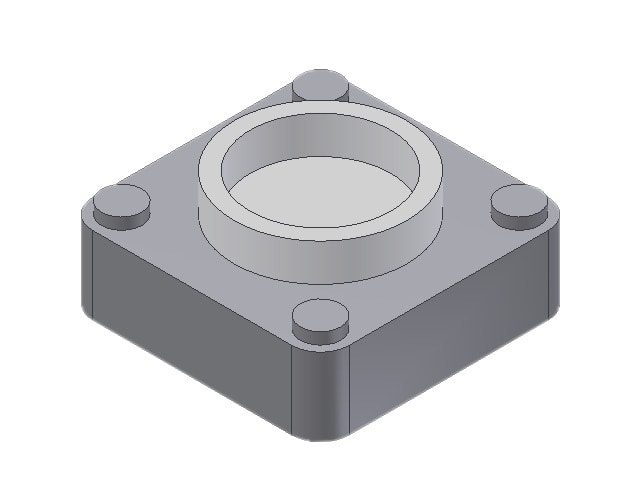 Danfoss weld flange set, DN40 (1 1/2 in), butt weld, ASME B36.10M Schedule 80, steel, 2-Flange set (027N2004)