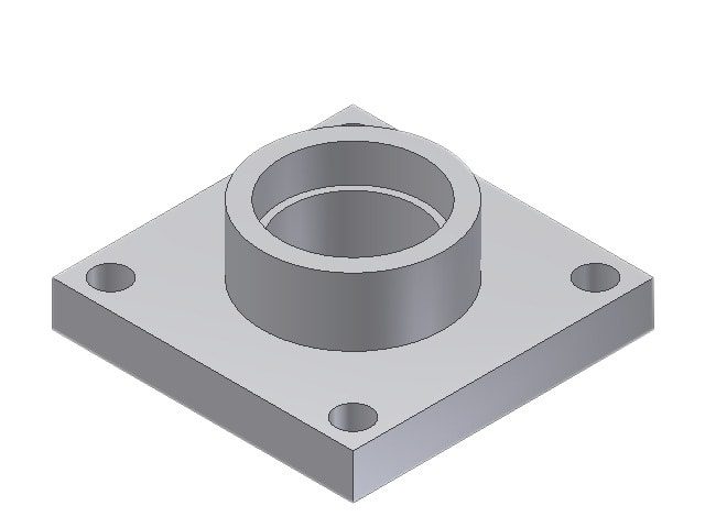 Danfoss weld flange set, DN40 (1 1/2 in), socket weld, ASME B16.11, steel, 2-Flange set (027N2015)