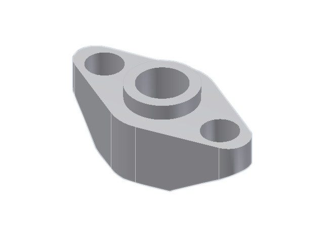 Danfoss weld flange set, DN20 (3/4 in), butt weld, ASME B36.10M Schedule 80, steel, 2-Flange set (027N2022)