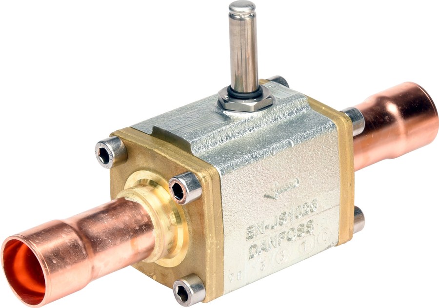 Danfoss EVR 32 Solenoid Valve 1-5/8 in ODF Solder NC Refrigeration (032L1107)