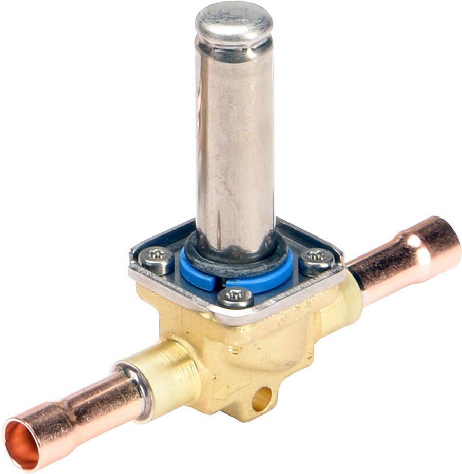 Danfoss EVR 6 Solenoid Valve 10 mm ODF Solder NC Refrigeration (032L1213)