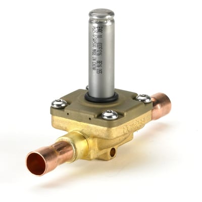 Danfoss EVRC 20 Solenoid Valve 7/8 in ODF Solder NC Refrigeration