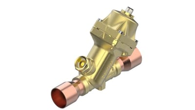 Danfoss ETS 175L Colibri electric expansion valve, 1 5/8 in ODF solder, stepper, Kv 10.1 m³/h, 37 bar MWP