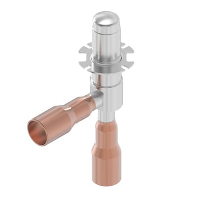 Danfoss ETS 5M40L electric expansion valve, 1/2 in ODM solder, orifice 4 mm, Linear flow, 49 bar (710 psig) MWP