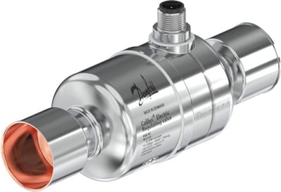 Danfoss KVS 1C electric regulating valve, 5/8 in (16 mm) ODF solder, Kv 0.6 m³/h, stainless steel, 50 bar (725 psig) MWP