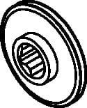 Danfoss counter (locking) screw for KV 28 / 35 pressure regulators — spare part, code