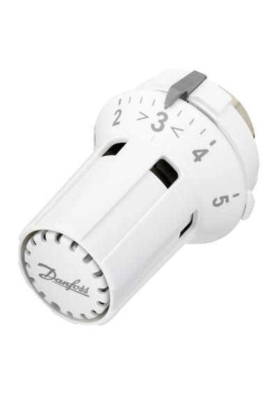 Danfoss RAW-K 5030 thermostatic radiator sensor — liquid-charged, built-in sensor, M30X1.5 connection