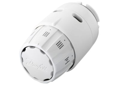 Danfoss RAS-C2 6040 thermostatic radiator sensor — liquid-charged, built-in sensor, Danfoss RA / RA-N fit
