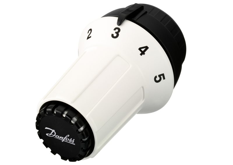 Danfoss RAS-C 5040 thermostatic radiator sensor — liquid-charged, built-in sensor, Danfoss RA / RA-N fit (013G5040)