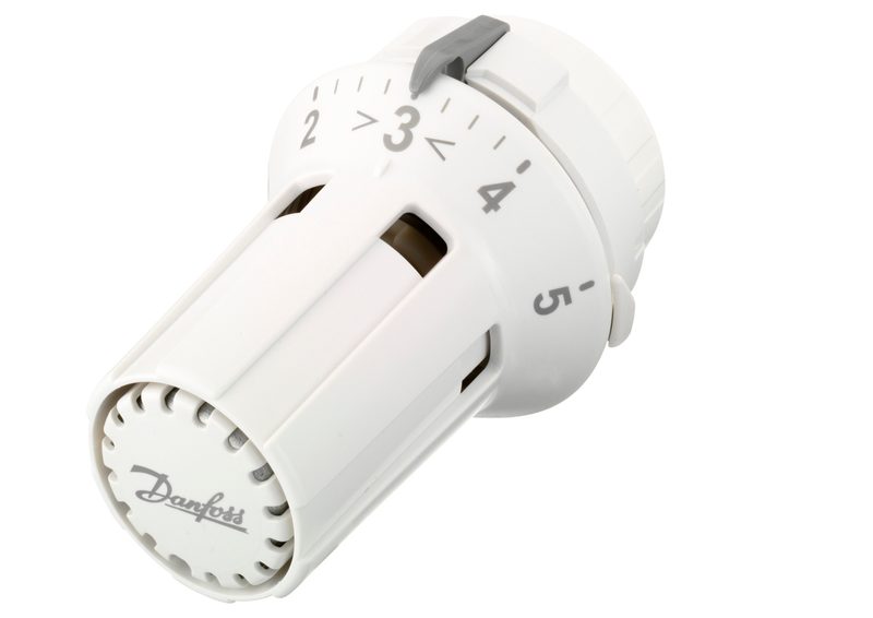 Danfoss RAW 5110 thermostatic radiator sensor — liquid-charged, built-in sensor, Danfoss RA / RA-N fit (013G5110)