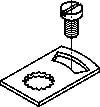 Danfoss KP seal screw M3 × 5 (for locking plate)