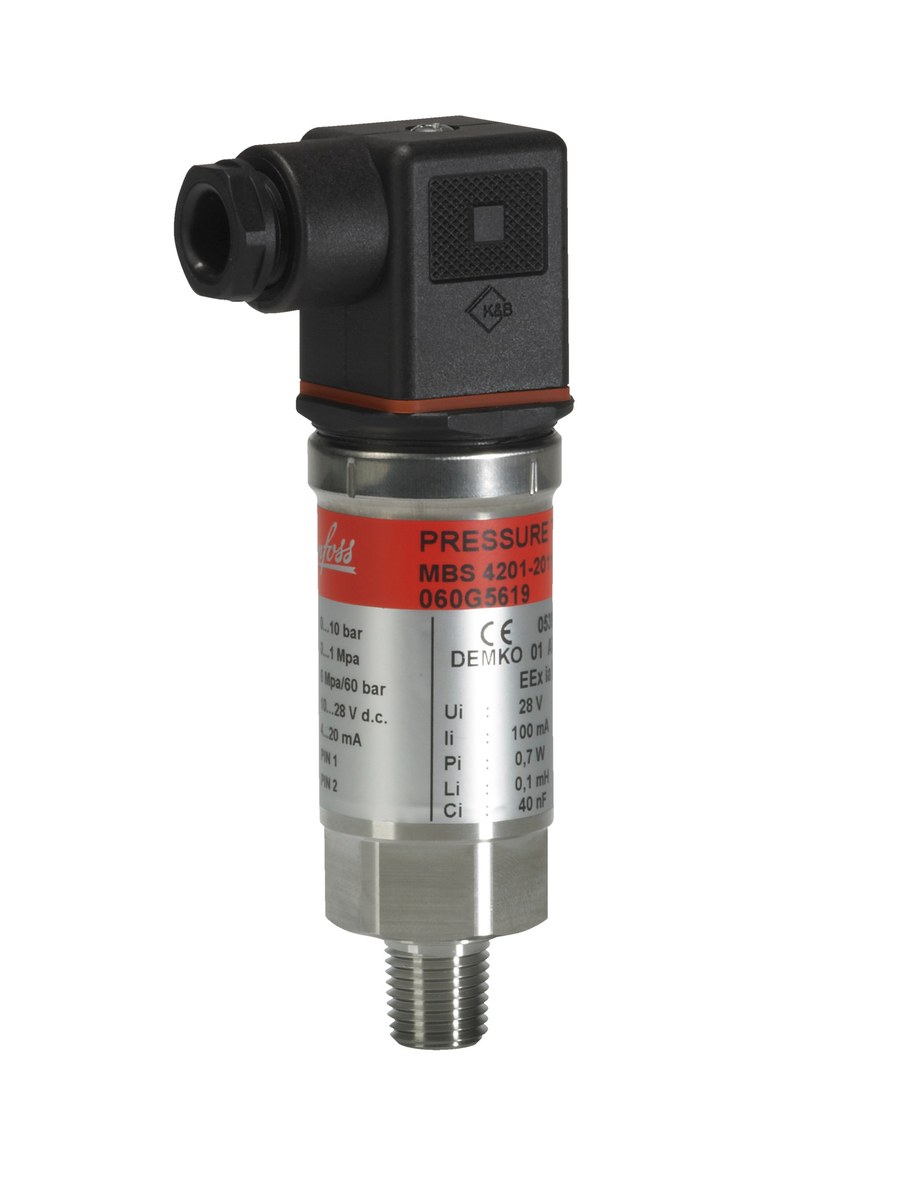 Danfoss MBS 4251 Pressure Transmitter 0–16 bar 4–20 mA
