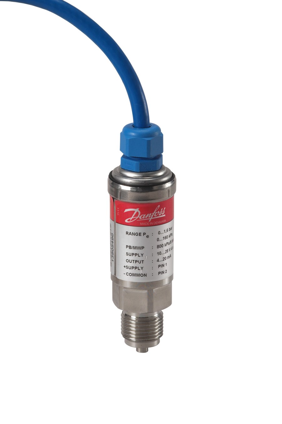 Danfoss MBS 4251 Pressure Transmitter 0 to 10 bar 5 m Cable (060G6462)