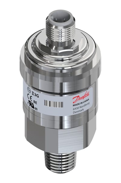 Danfoss MBS 3300 Pressure Transmitter 0 to 10 bar NPT M12 4-20 mA