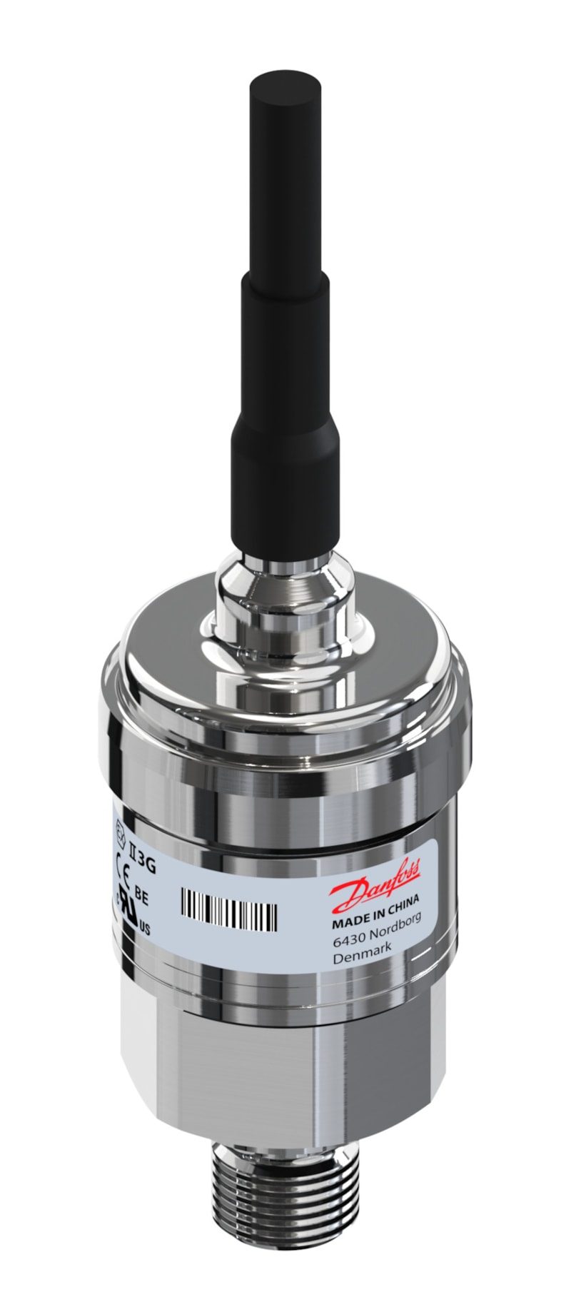 Danfoss MBS 3350 Pressure Transmitter 0 to 10 bar Absolute Cable Ratiometric (060G6510)
