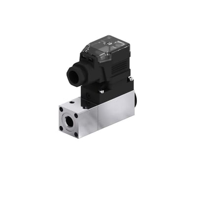 Danfoss MBC 5100-1011-1DB04 heavy-duty pressure switch, -0.2 bar to 1 bar, SPDT, automatic reset, G1/4-FLANGED, Pg 11 plug