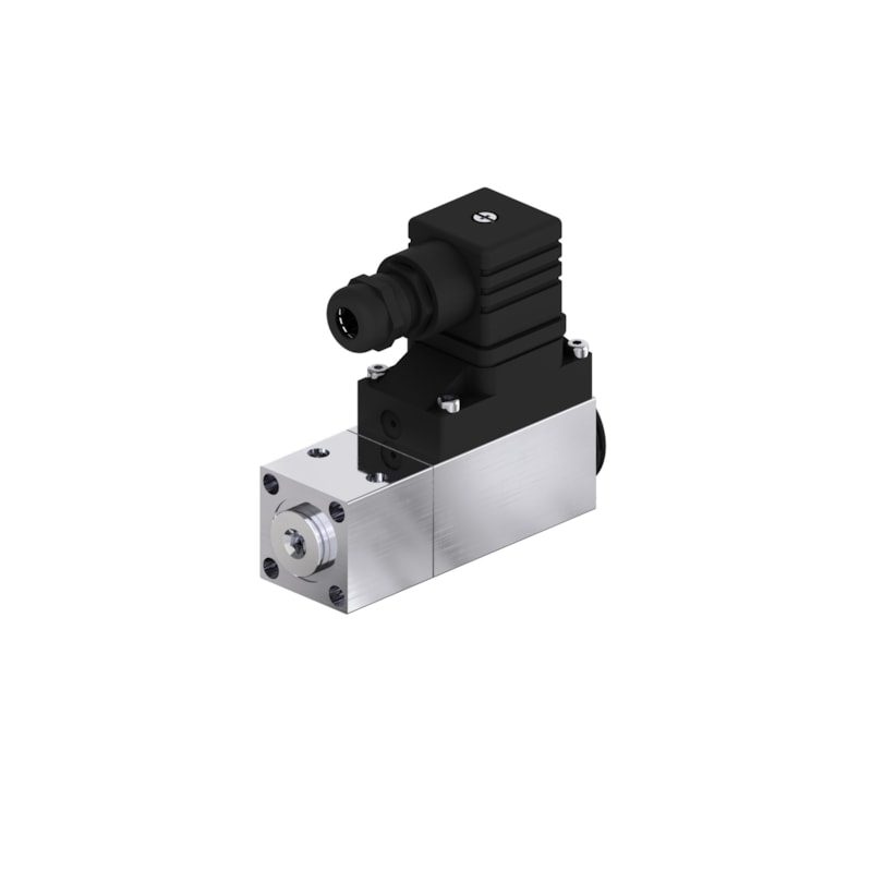 Danfoss MBC 5100-1211-3DB04 heavy-duty pressure switch, -0.2 bar to 4 bar, SPDT, automatic reset, G1/4-FLANGED, Pg 9 plug