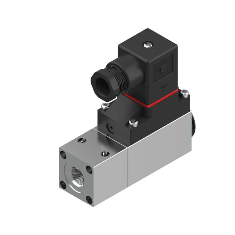 Danfoss MBC 5100-1011-1CB04 heavy-duty pressure switch, -0.2 bar to 1 bar, SPDT, automatic reset, G1/4, Pg 11 plug
