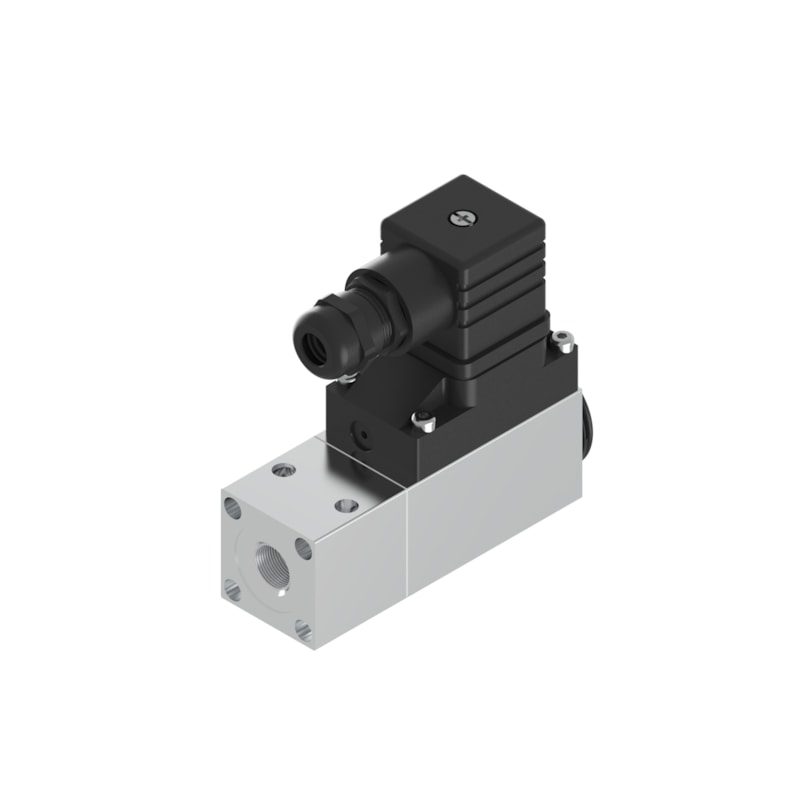 Danfoss MBC 5100-1211-3DA05 heavy-duty pressure switch, -0.2 bar to 4 bar, SPDT, automatic reset, M10X1-FLANGED, Pg 9 plug