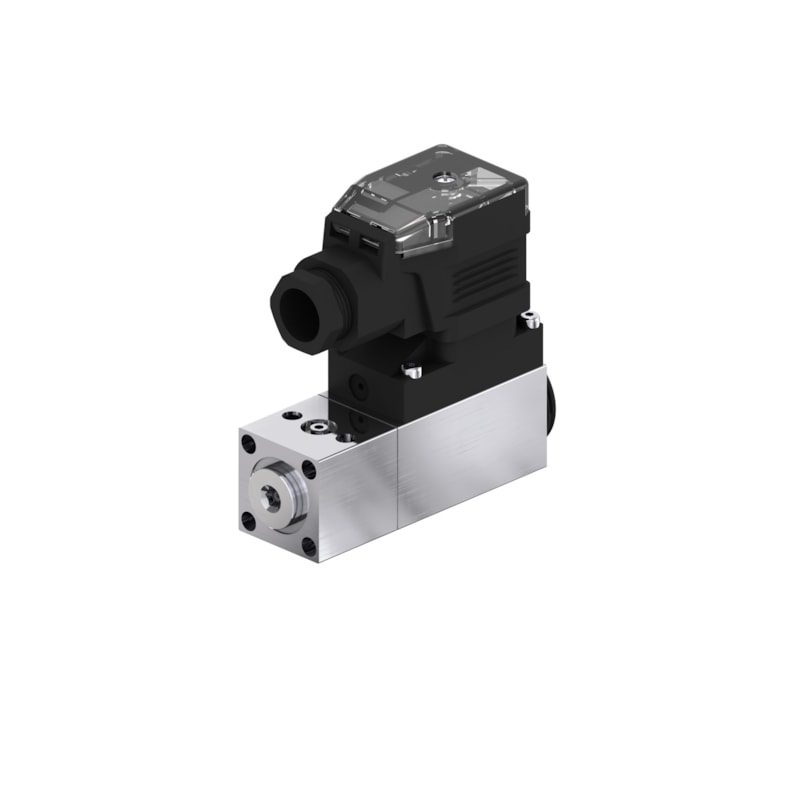 Danfoss MBC 5100-3421-2DB04 heavy-duty pressure switch, 5 bar to 30 bar, SPDT, automatic reset, G1/4-FLANGED, M20 plug