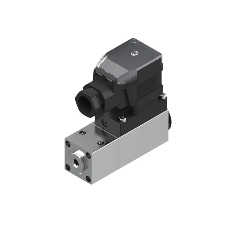 Danfoss MBC 5100-1011-2DB04 heavy-duty pressure switch, -0.2 bar to 1 bar, SPDT, automatic reset, G1/4-FLANGED, M20 plug