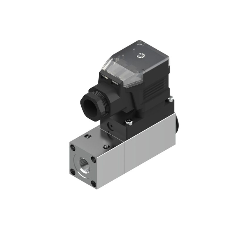 Danfoss MBC 5100-1011-2CB04 heavy-duty pressure switch, -0.2 bar to 1 bar, SPDT, automatic reset, G1/4, M20 plug