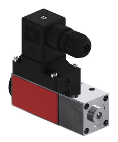 Danfoss MBC 5100-2231-3DA05 heavy-duty block-type pressure switch, 1 bar to 6 bar, SPDT, automatic reset, M10X1, Pg 9 plug