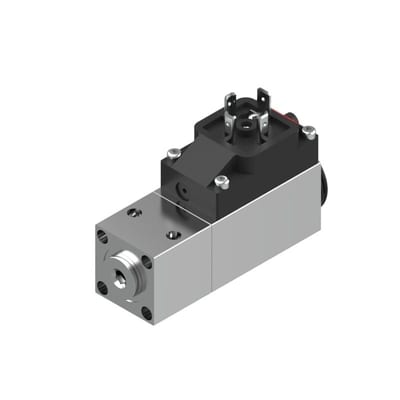 Danfoss MBC 5000-1011-0DB04 block-type pressure switch, -0.2 bar to 1 bar, SPDT, automatic reset, G1/4 flanged, DIN 43650-A plug
