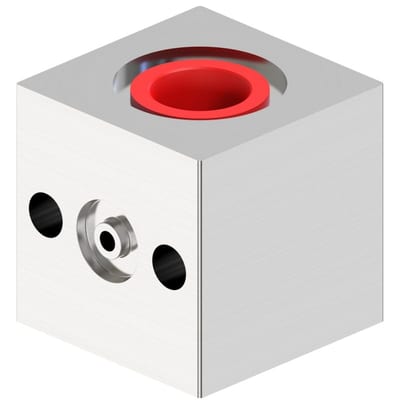 Danfoss MBV 5000 test-valve adapter, G1/4 inlet, 0.184 kg