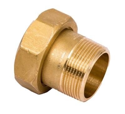 Danfoss VM 2 external-thread tailpiece set DN 40 PN 25 (pair, 065B2004)