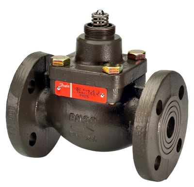 Danfoss VB 2 seated flanged 2-Way control valve body DN 15 PN 25 Kvs 0.4 m³/h