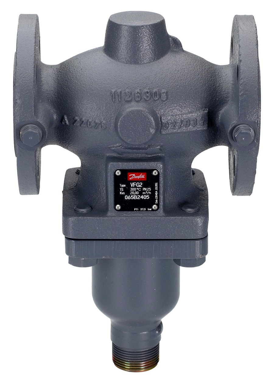 Danfoss VFGS 2 Steam Globe Valve Body DN150 PN 16 Kvs 320 m³/h (2-Way flanged)