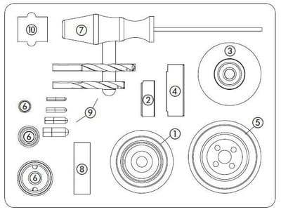 Danfoss JIP-HTT Adapter box DN20-50