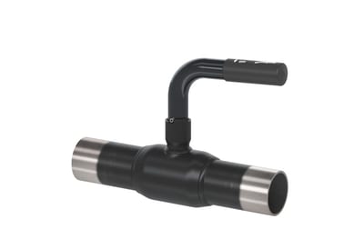 Danfoss JIP-WW ball valve DN 15 PN 40 — reduced bore, handle