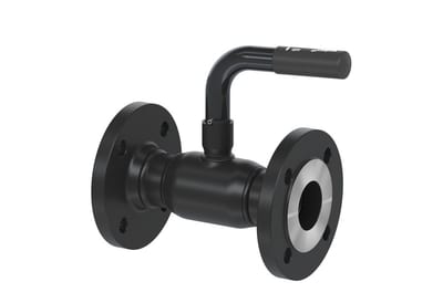 Danfoss JIP-FF ball valve DN 15 PN 40 — reduced bore, handle