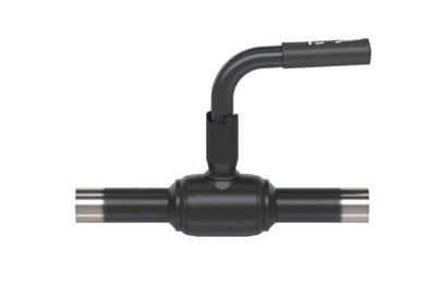 Danfoss JIP-WW ball valve DN 25 PN 40 — full bore, handle