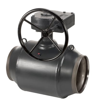 Danfoss JIP-WW ball valve DN 65 PN 25 — full bore, worm gear