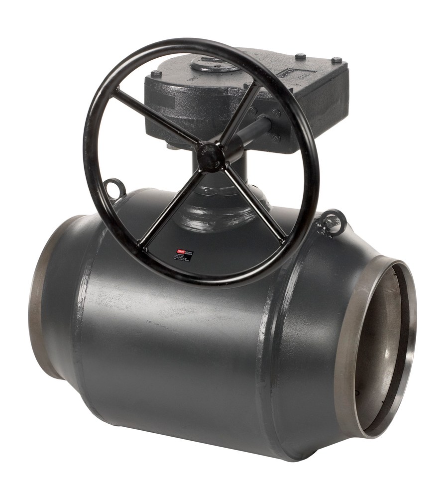 Danfoss JIP-WW ball valve DN 250 PN 25 — full bore, worm gear (065N1161)