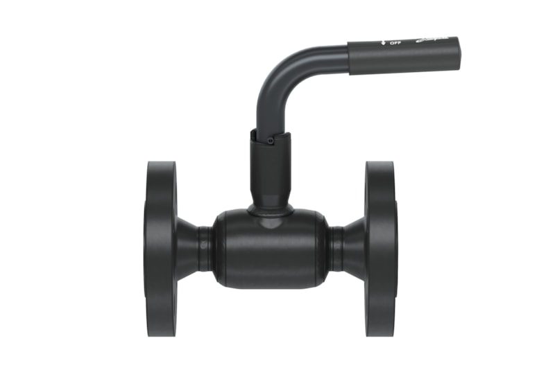 Danfoss JIP-FF ball valve DN 32 PN 40 — full bore, handle (065N1315)